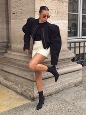 Gaia Shoes Chiara stivaletti a calzino con punta affusolata