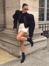 Gaia Shoes Chiara stivaletti a calzino con punta affusolata